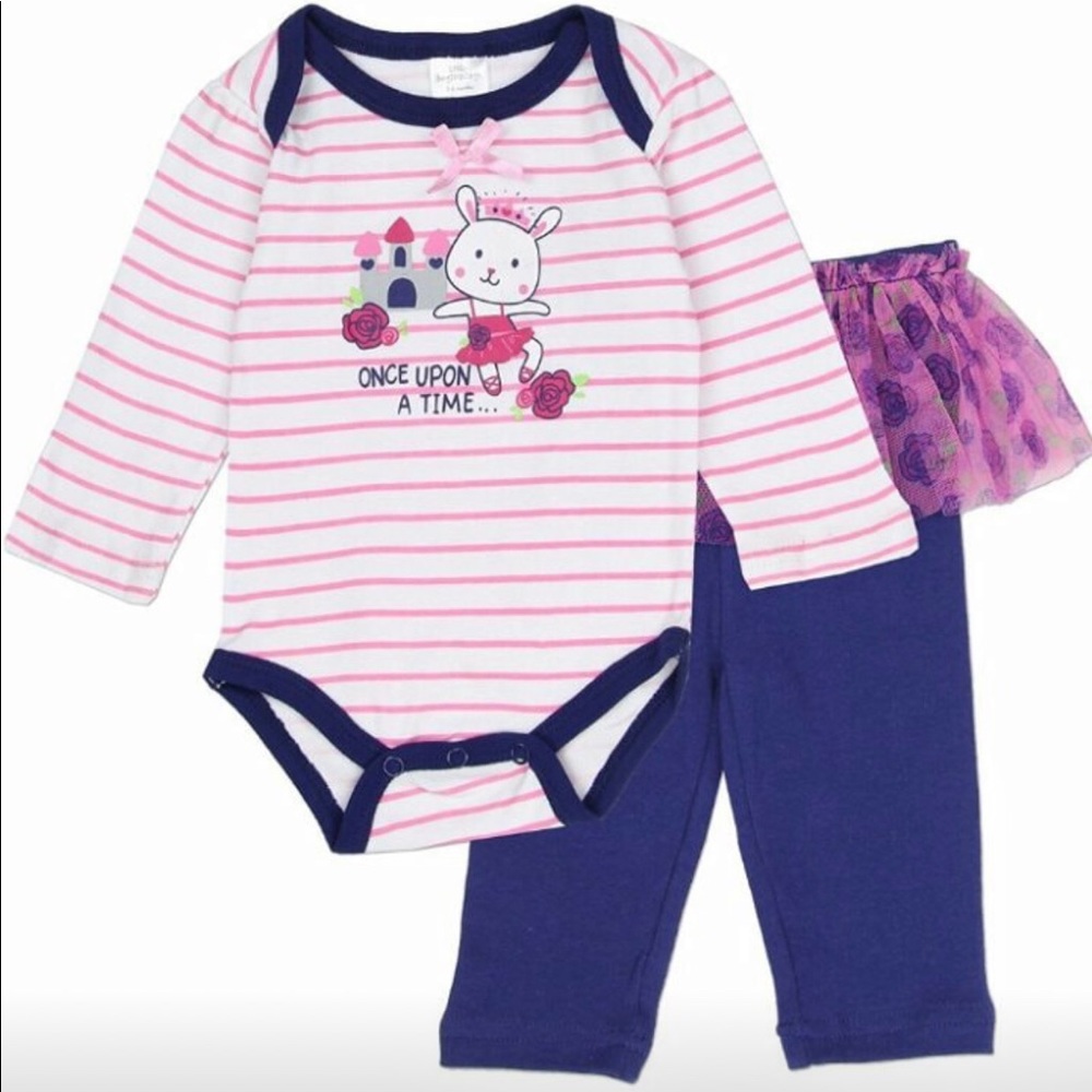 Baby Girl Set size 0-3M by Little Beginnings